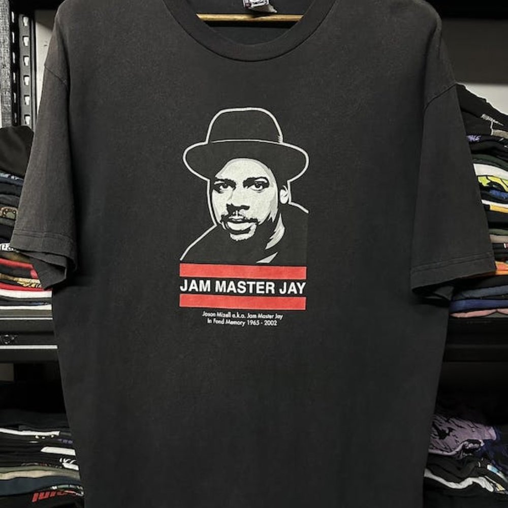 Vintage Jam Master Jay Run Dmc Sun Faded Tee